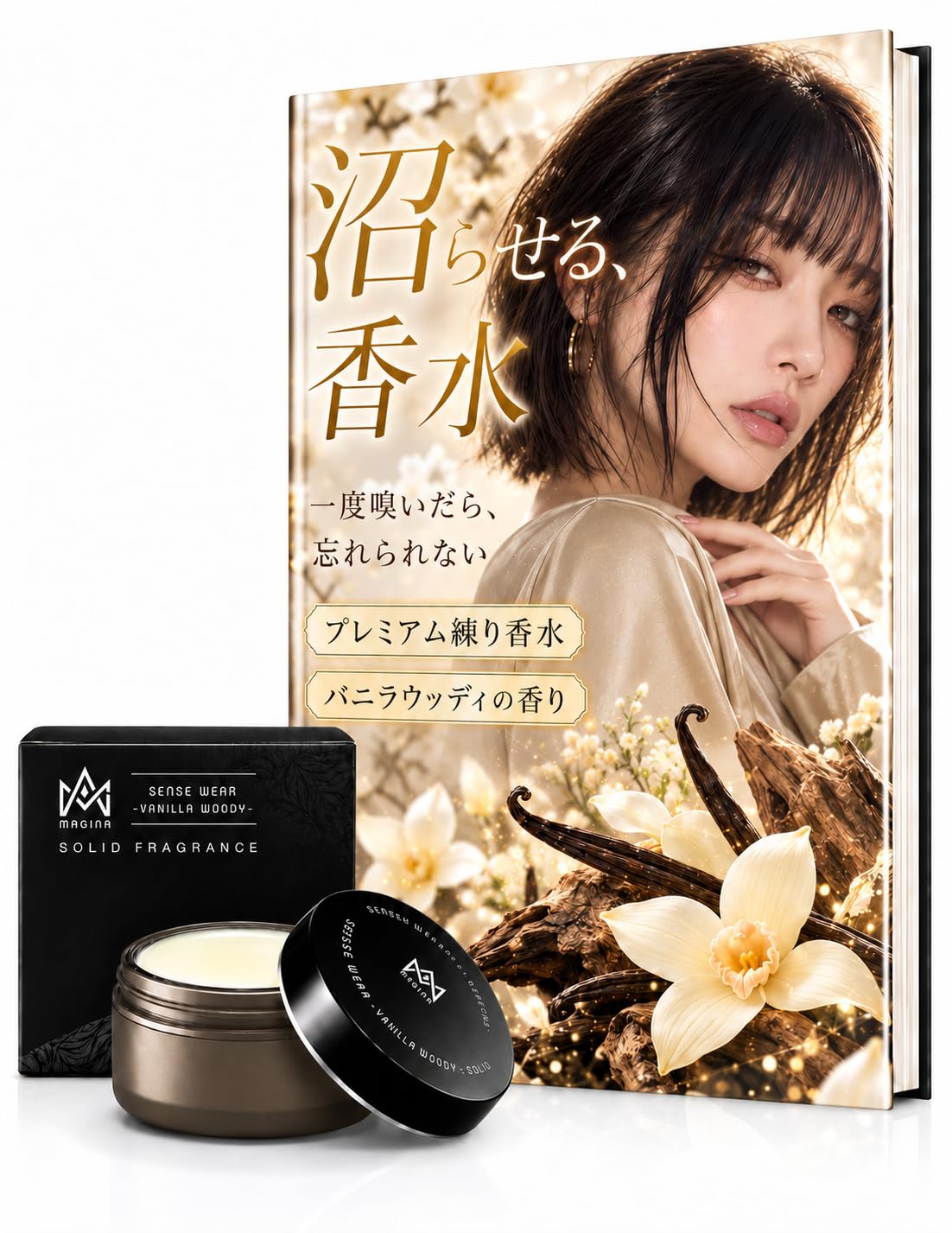 Amazon | センスウェア 練り香水 香水 メンズ モテ香水 MAGINA