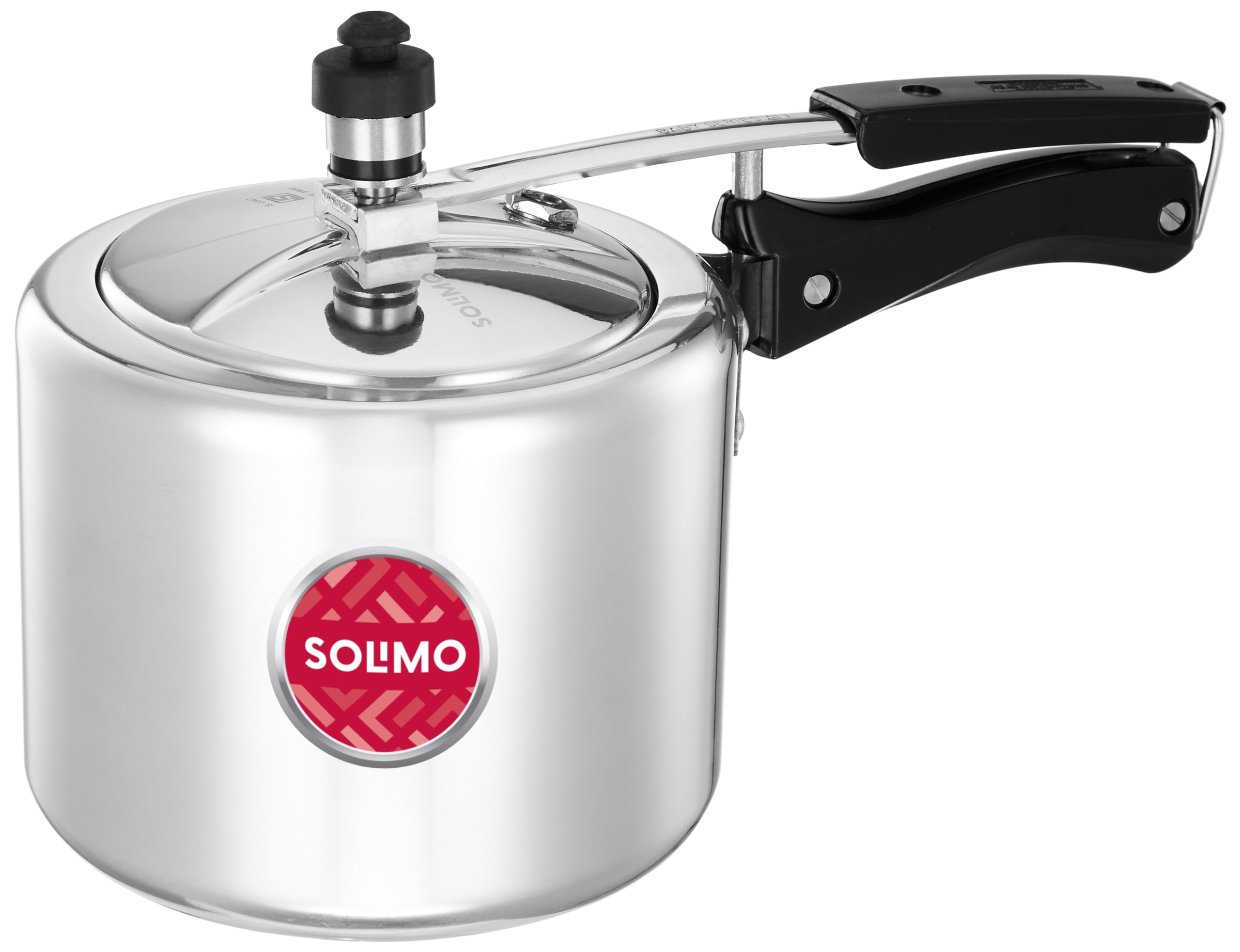 Amazon Brand - Solimo - Sleek Induction Bottom Aluminium Pressure Cooker - 3 Liter (Inner Lid), Silver (B0C77V4BQM) Amazon Price History, Amazon Price Tracker