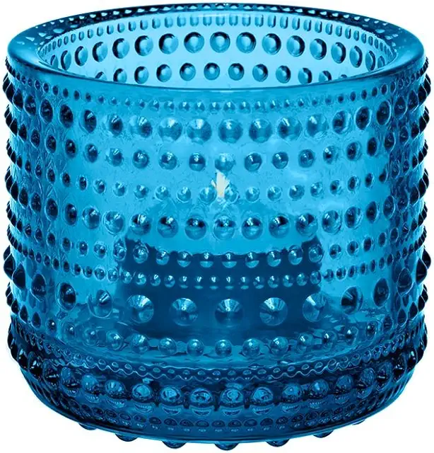 Iittala Kastehelmi Windlicht Glas Votive Lampe, 6,4cm Höhe