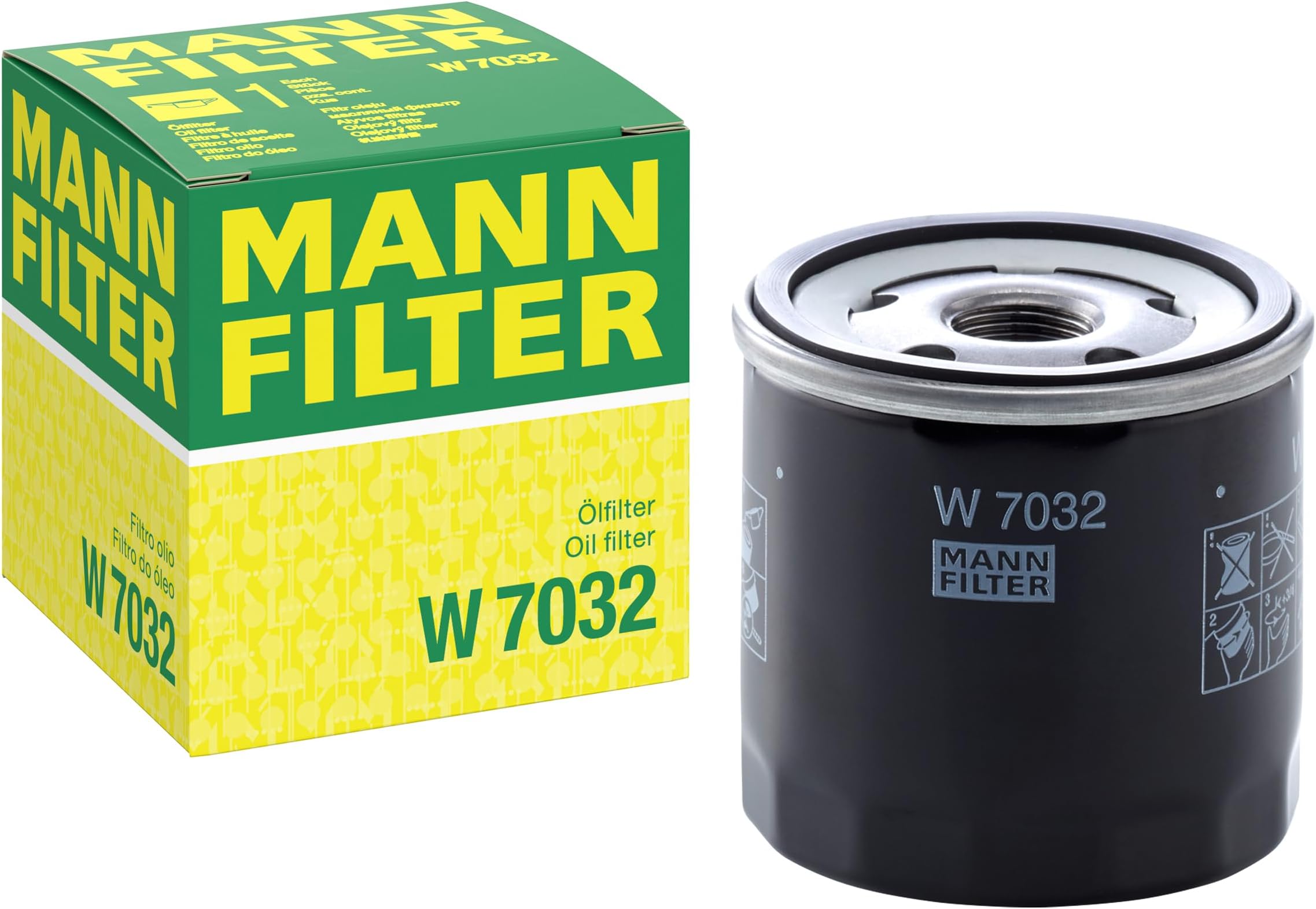 MANN-FILTER W 7032 Oil Filter - for Cars + Transporters
