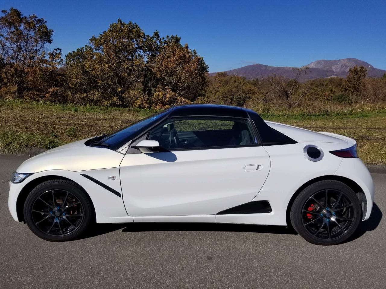 Amazon | ホンダS660 JW5 フューエルリッド(給油口) アルミパネル 