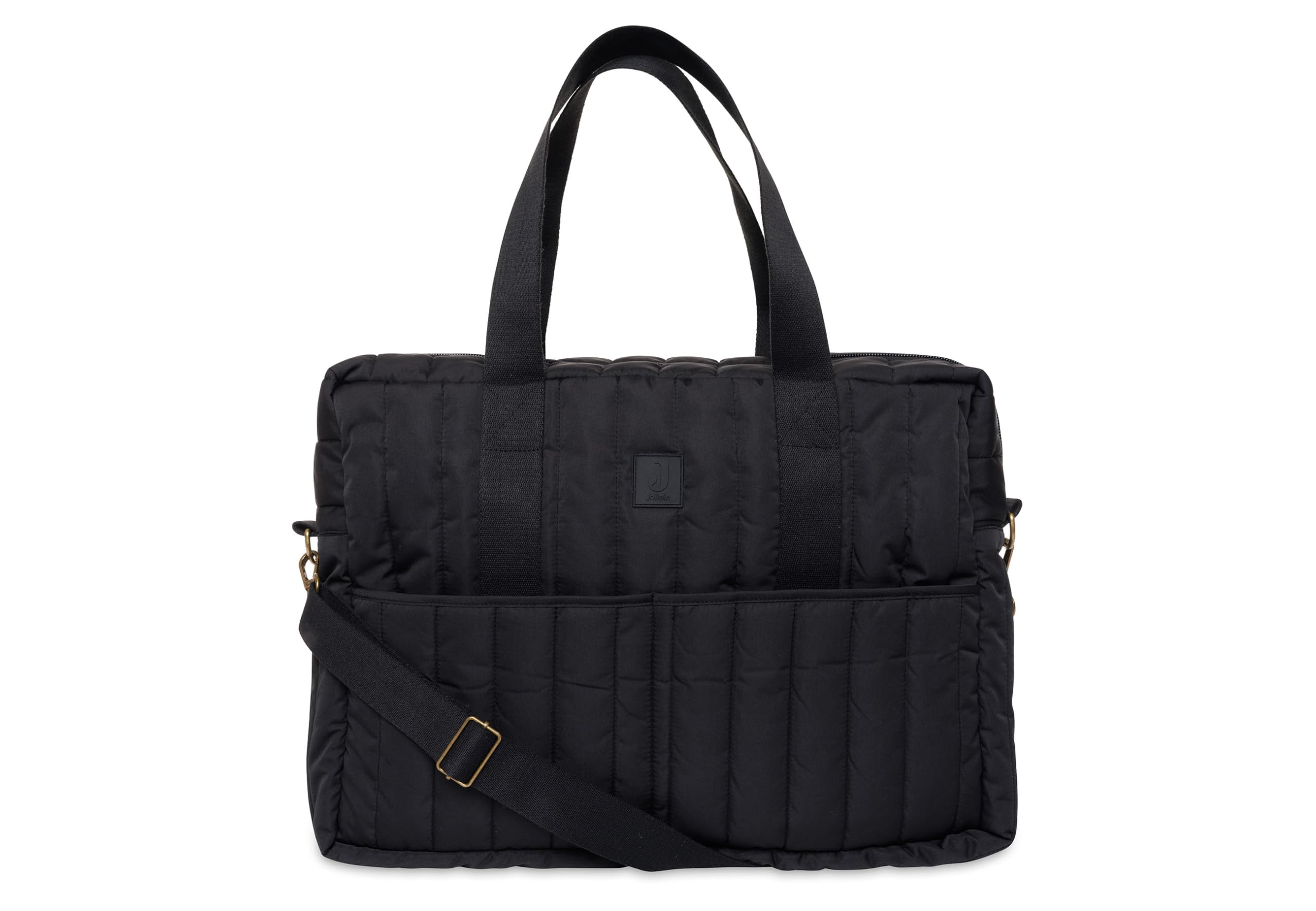 Jollein Sac à langer Puffed Moos Noir Imperméable Multifonctionnel