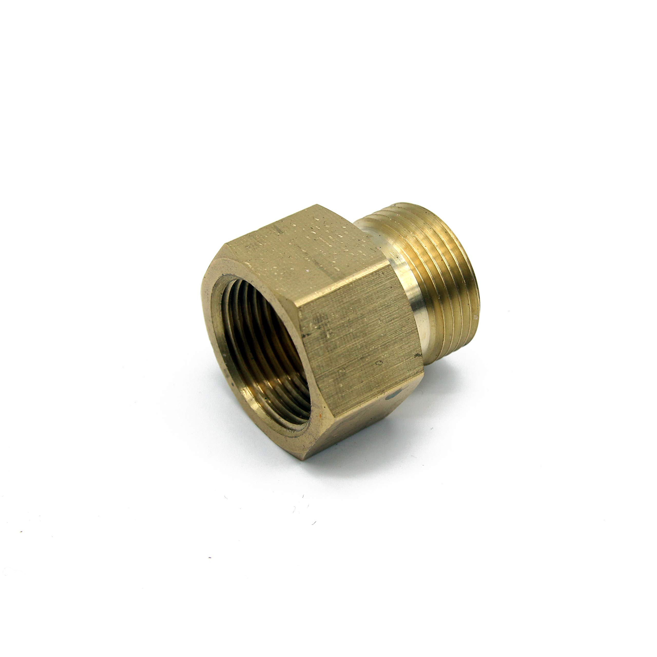 M22 Female Screw to M22 Male Screw Coupling Suitable for Karcher HD/HDS Pressure Washer Hose Adapter