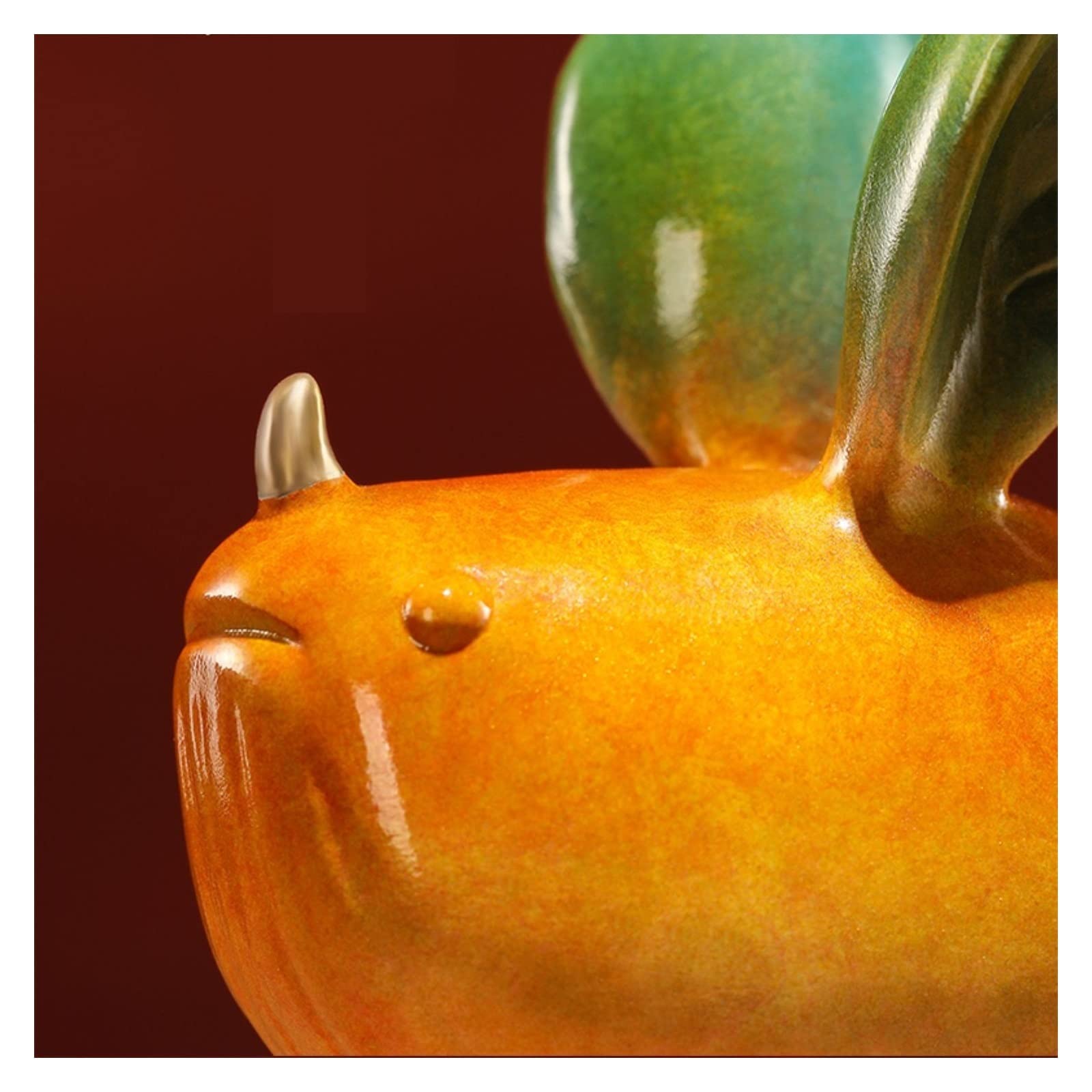 Dekoracje na biurko Pełna miedź Kunpeng wejście Ornament biuro salon parapetówka wielki dobrobyt wieloryb rzemiosło Akcesoria do biurka domowego