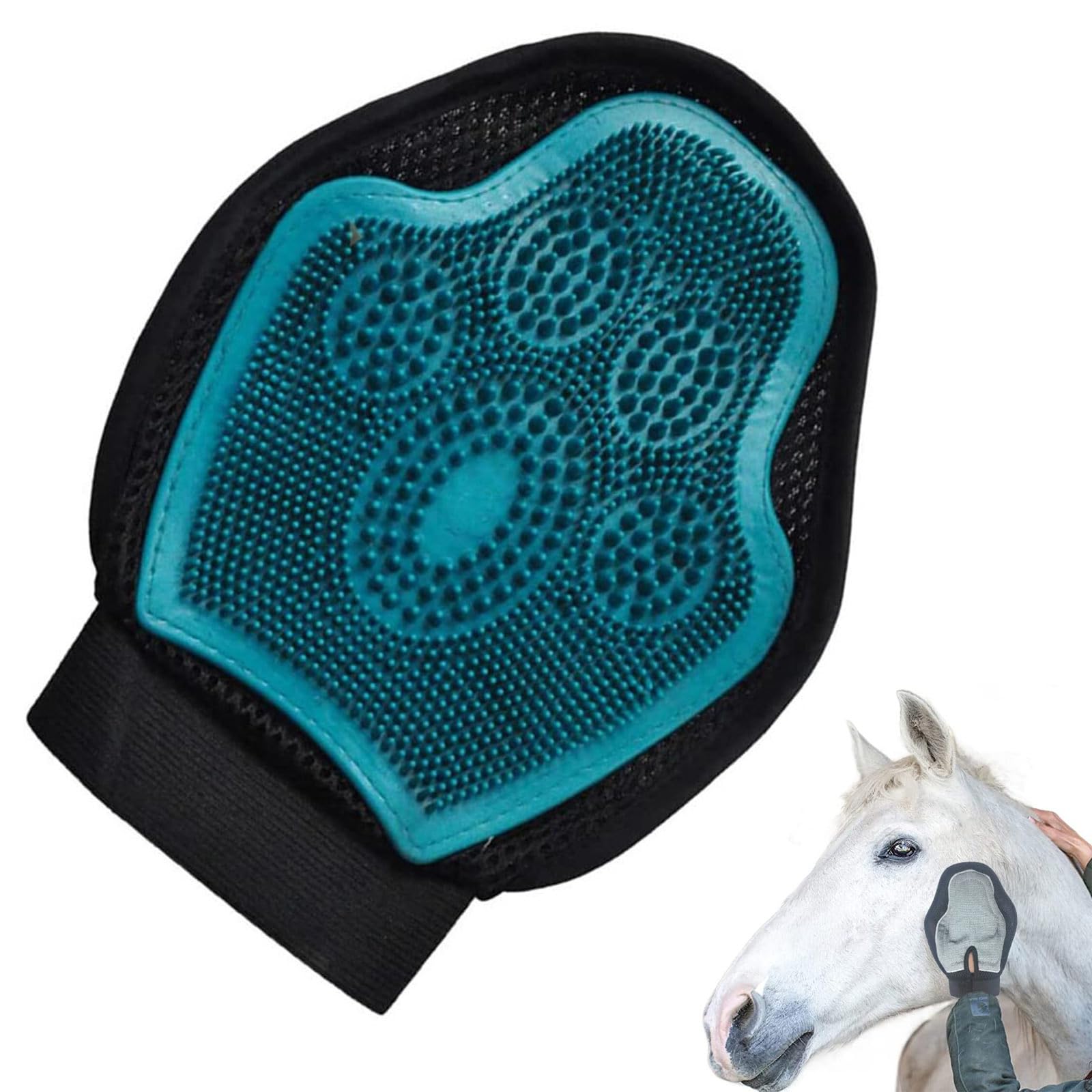 Horse Massage Glove, Horse Grooming Brush, Multifunctional Horse Brush Glove