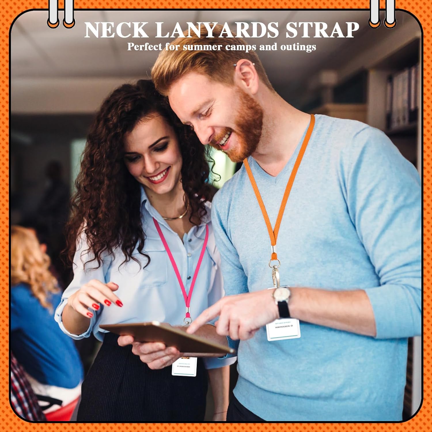 Patelai 120 Pcs Lanyards for ID Badges Neck Lanyard Bulk with Clip and Swivel Hooks Lanyard Keychain for Keys Name Tags (Multicolored) - Image 4