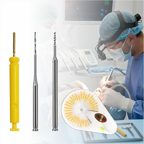 Dental Link Pins, Titanium Retention Pins, Compatible with TAD Orthodontic Procedures (0.7mm)