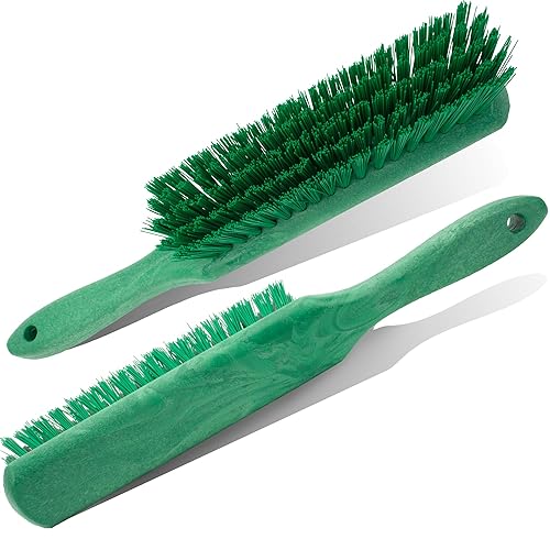 Miniatura 2 de Cepillo de mostrador manual Sparta de 8 pulgadas de cerdas suaves, cepillo para el polvo de uso múltiple con mango de 5 pulgadas para mesas,