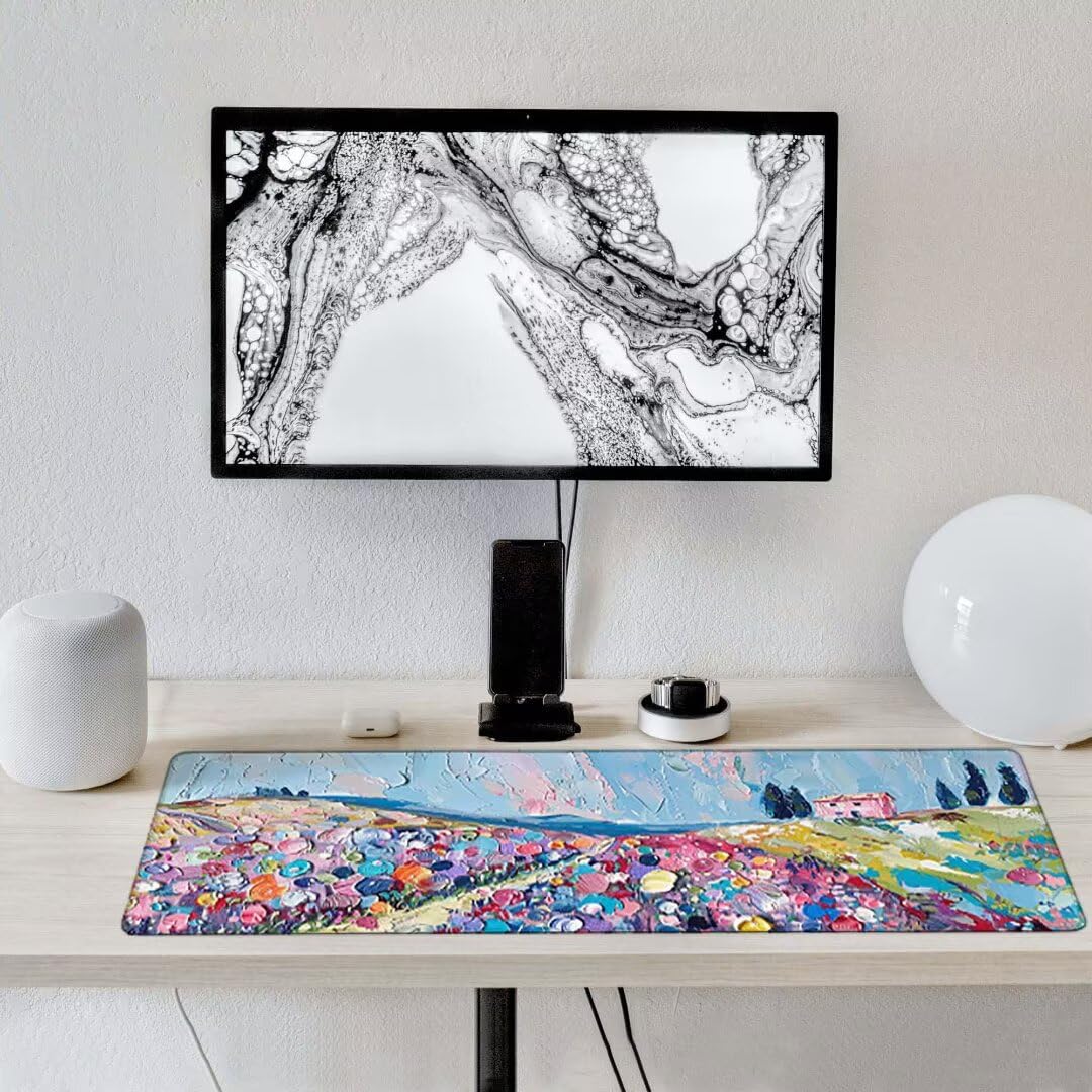 Podkładka pod mysz, podparcie nadgarstka, podkładka pod mysz z antypoślizgową gumową podstawą, ergonomiczna podkładka pod mysz do komputera, laptopa, domowego biura, kompatybilna z myszami laserowymi