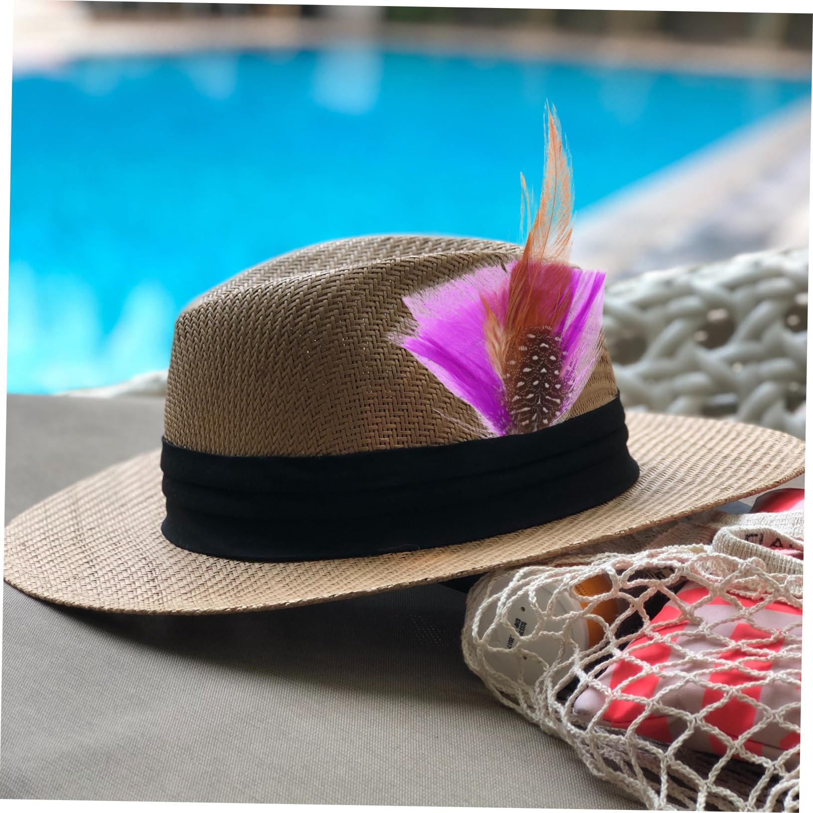 DEARMAMY 56piezas Decoraciones De Sombreros De Para Fiestas y Eventos Accesorios De Adorno Para Sombreros Ropa y Arte Pared