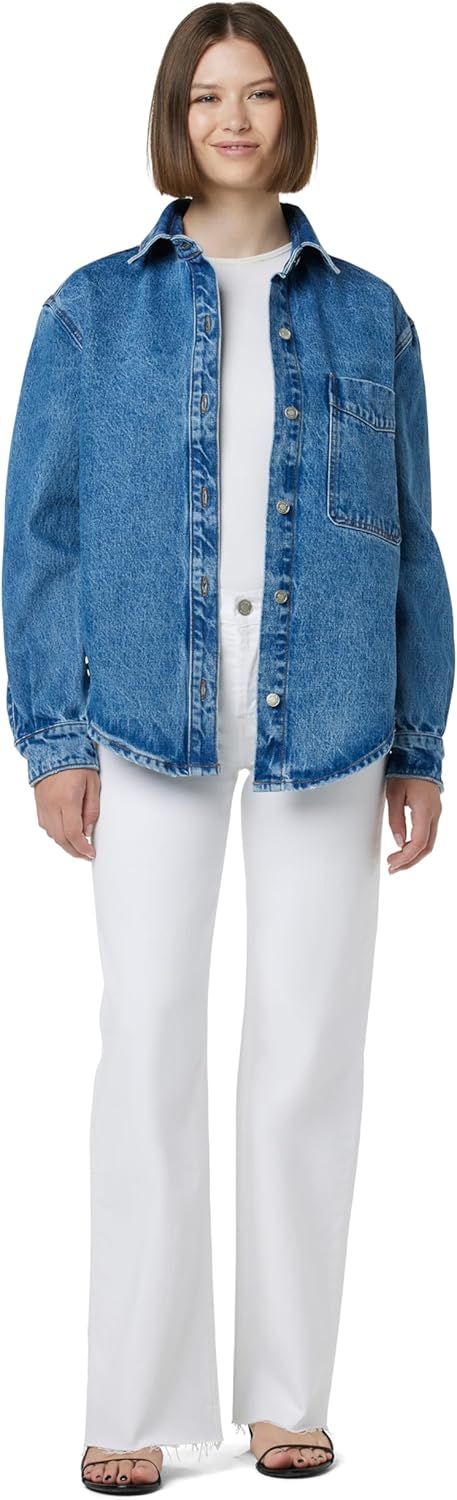 Hudson Womens Rosie High Rise Wide Leg Jean - Image 6