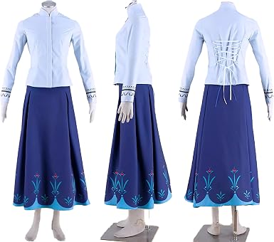 Amazon.co.jp: [mvivm] 【スイカ コス】アナ 雪 雪山アナ ドレス