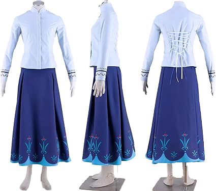 Amazon.co.jp: [mvivm] 【スイカ コス】アナ 雪 雪山アナ ドレス