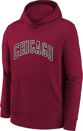 Outerstuff NBA Boys Youth 8-20 Official City Edition Team Wordmark Logo Pullover Hoodie Sweatshirt
