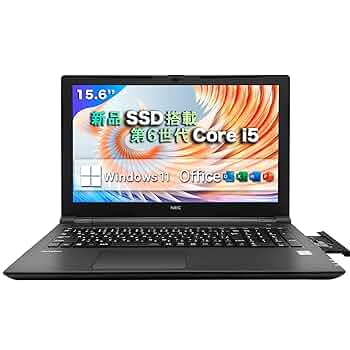 Amazon.co.jp: ノートパソコン MS Office搭載 Windows 11 15.6