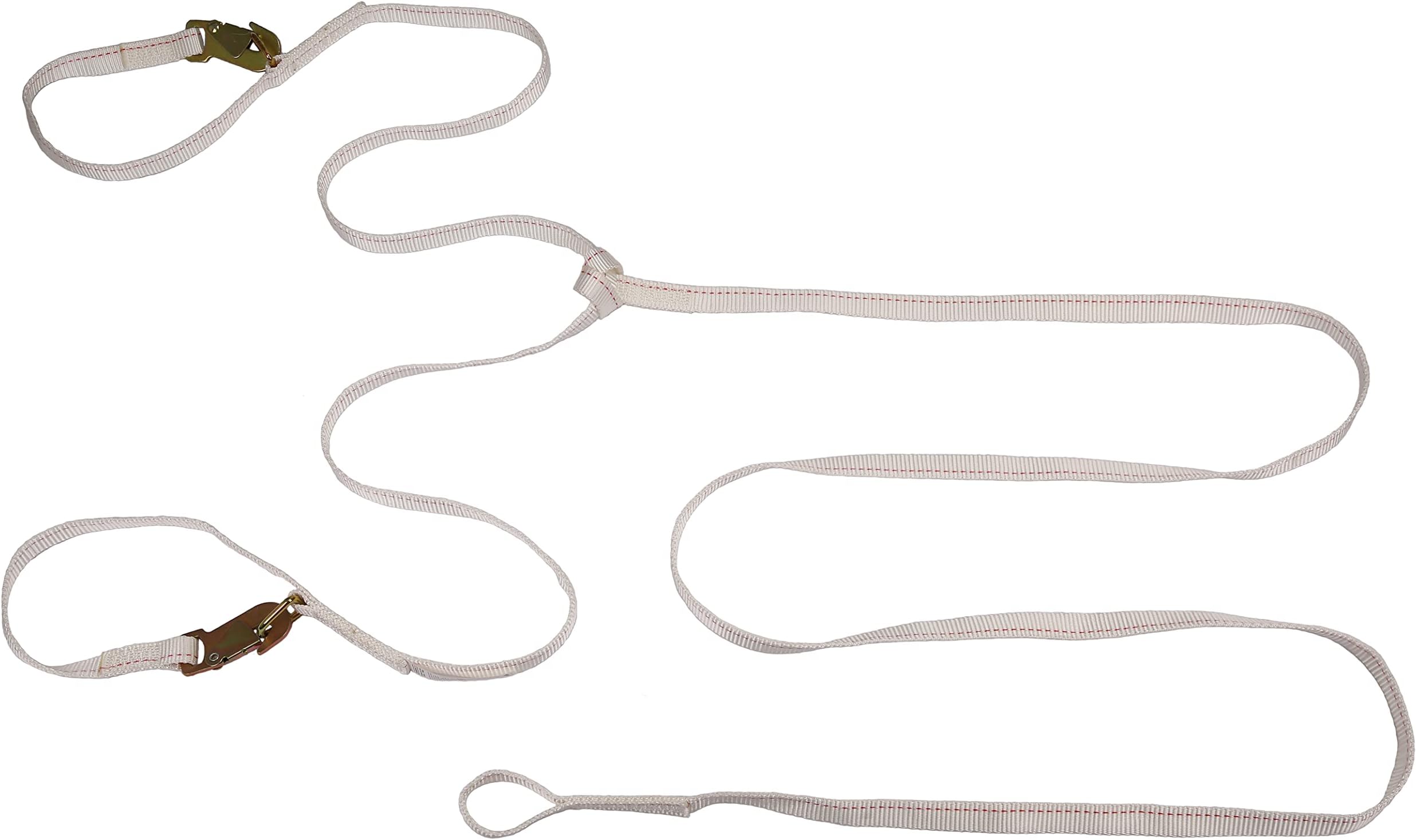 PEAKTOW PTT0071 Heavy Duty Snowmobile and ATV Tow Strap Rope, Towing