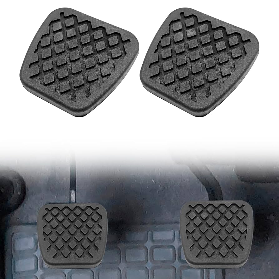 Amazon.com: 2 Pcs Rubber Brake Clutch Pedal Cover