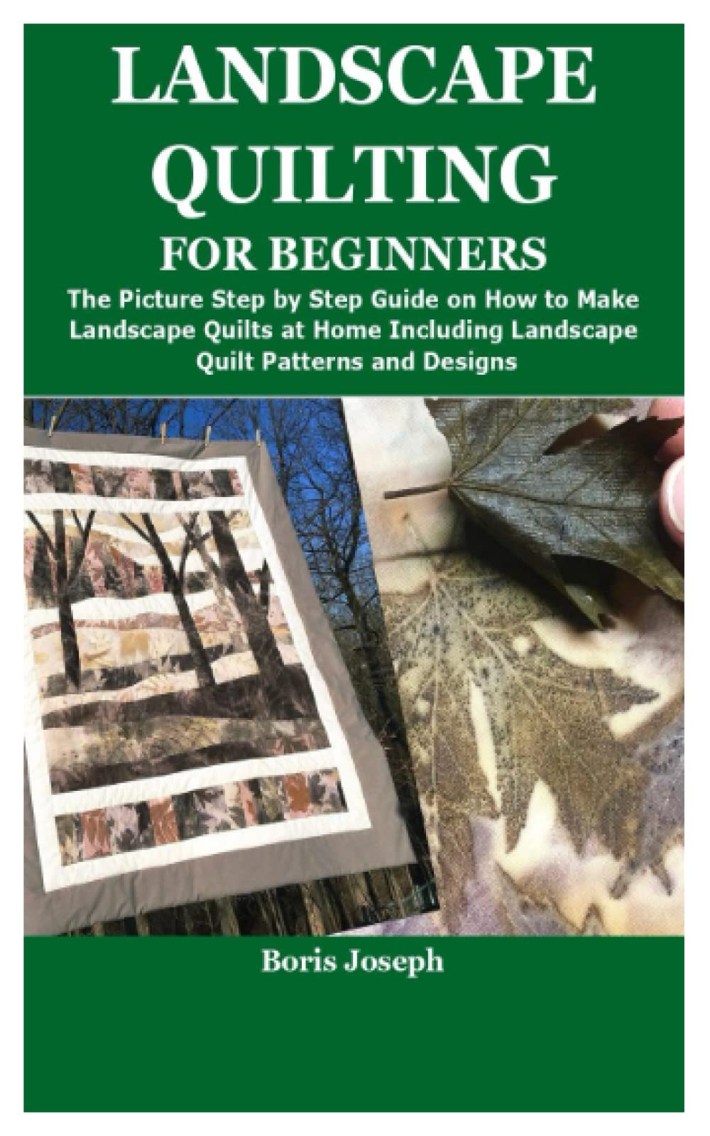 LANDSCAPE QUILTING FOR BEGINNERS: The Picture Step by Step Guide on How to Make Landscape Quilts at Home Including Landscape Quilt Patterns and Designs