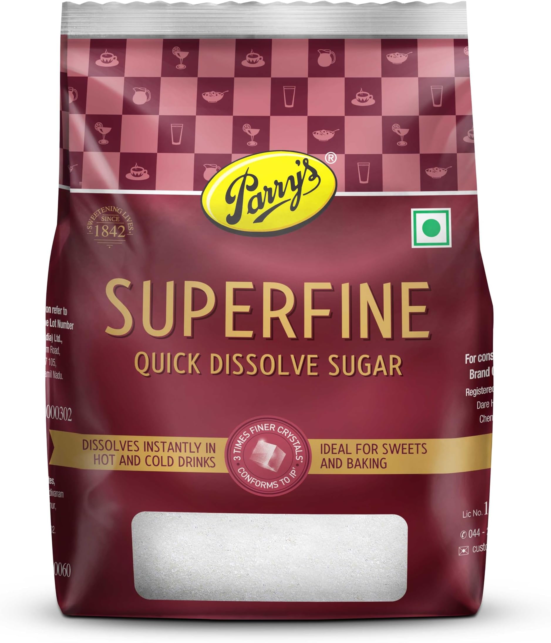 Parry's Superfine Sugar, 1kg