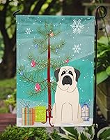 Vista 110 de Caroline's Treasures BB4243GF Bandera de jardín con texto en inglés «Merry Christmas» con texto en inglés «Merry Christmas», bandera decorativa