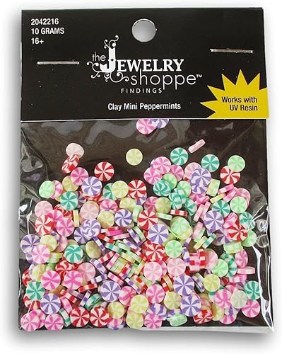Miniatura 3 de Relleno de joyería de menta de arcilla de varios colores, 0.35 onzas