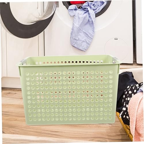 Miniatura 4 de Cesta de almacenamiento de plástico, cestas de plástico para almacenamiento de ropa, organizador de ahorro de espacio, organizador de artículos de