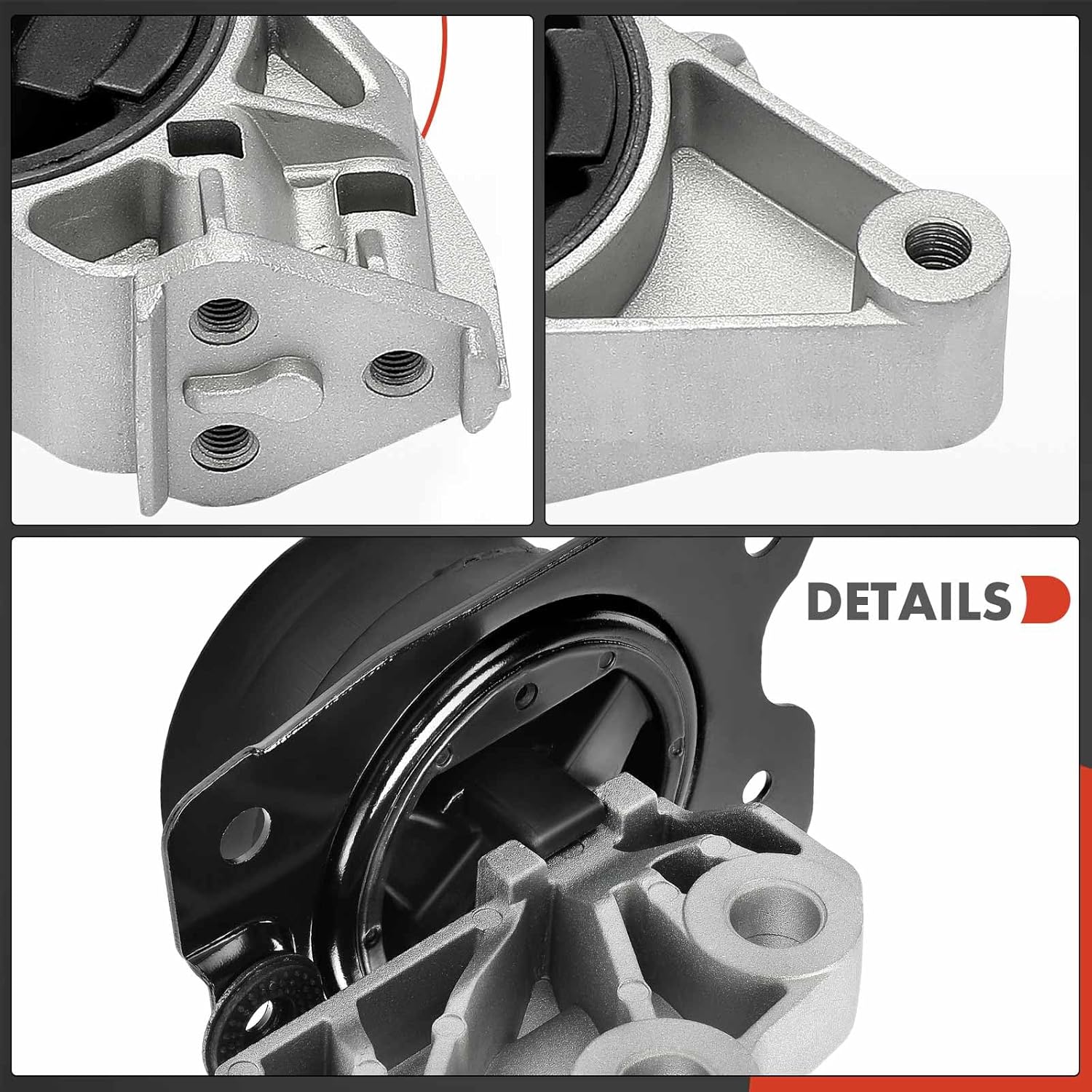A-Premium 3PCS Transmission Mount Set Compatible with Chevrolet HHR 2006-2011, Cobalt 2005-2010 & Pontiac G5 2007-2010 & Saturn Ion 2005-2007, 2.0L 2.2L 2.4L, Automatic Transmission Only