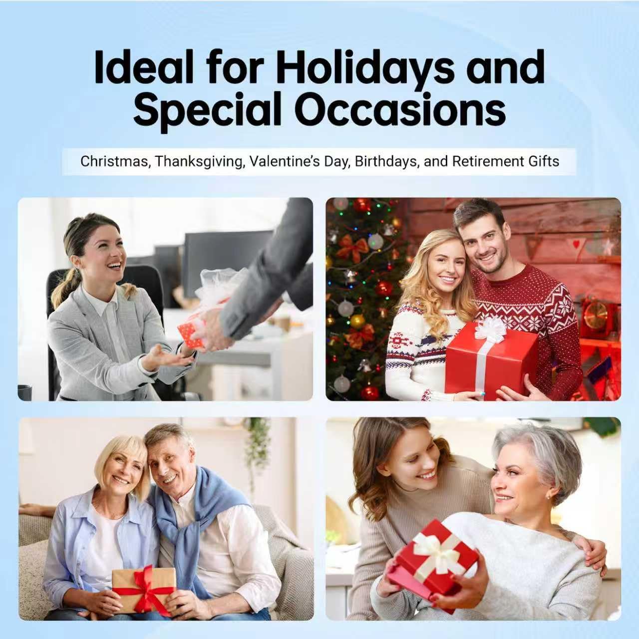 Shiatsu Neck Massager for Pain Relief deep Tissue Before Sleep, Cervical Neck Pillow,Cordless & Memory Foam Pillows with Heat,Gifts for Mom, Dad, Women, Men (Gray) - Image 9