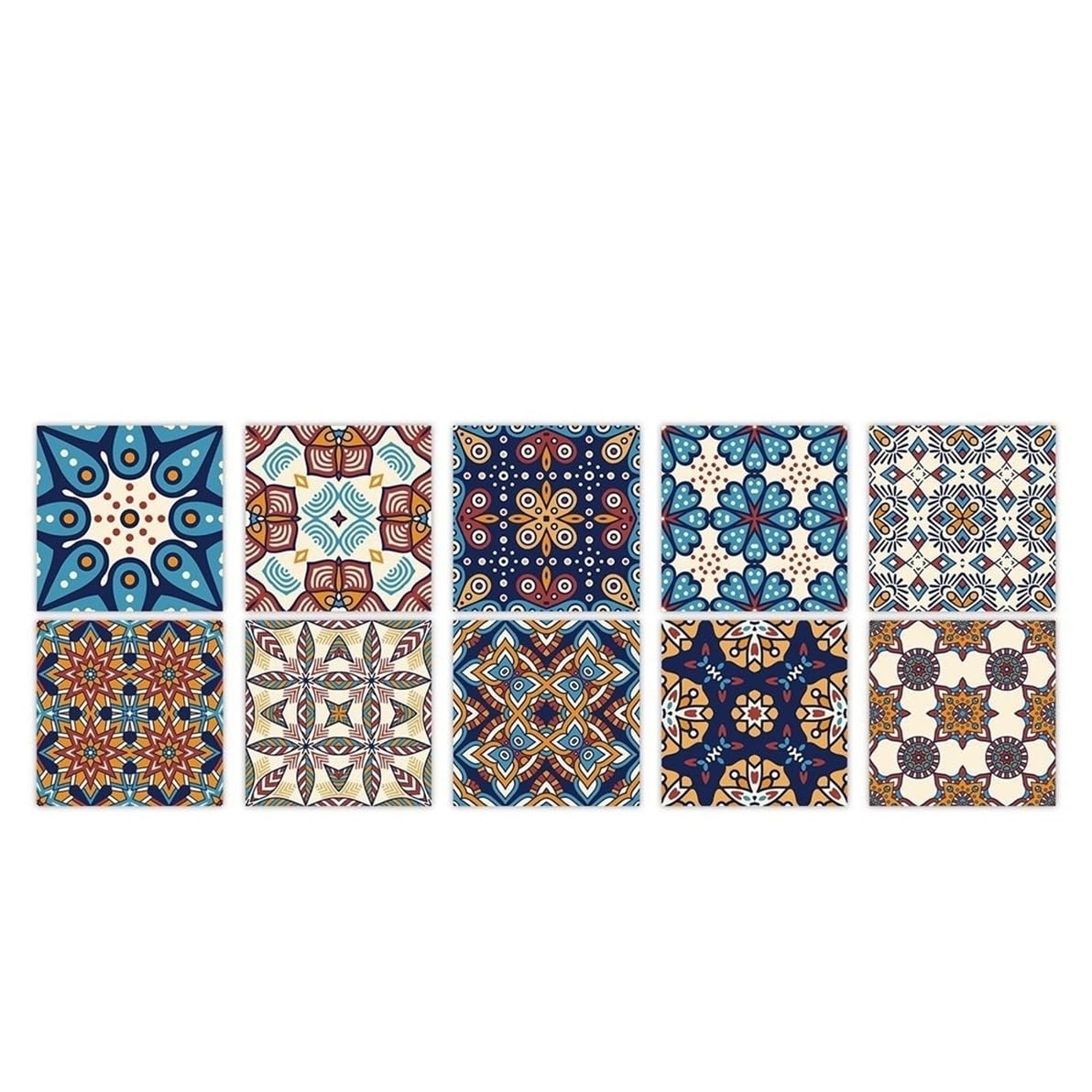 CYWDHFO Self-Adhesive Wall Stickers, Crystal Tile Decor