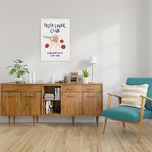 Miniatura 4 de Ilustración de dibujo de comida a la moda, arte de pared, colorido y funky cocina, pósteres divertidos para amantes de la pasta, club, impresiones