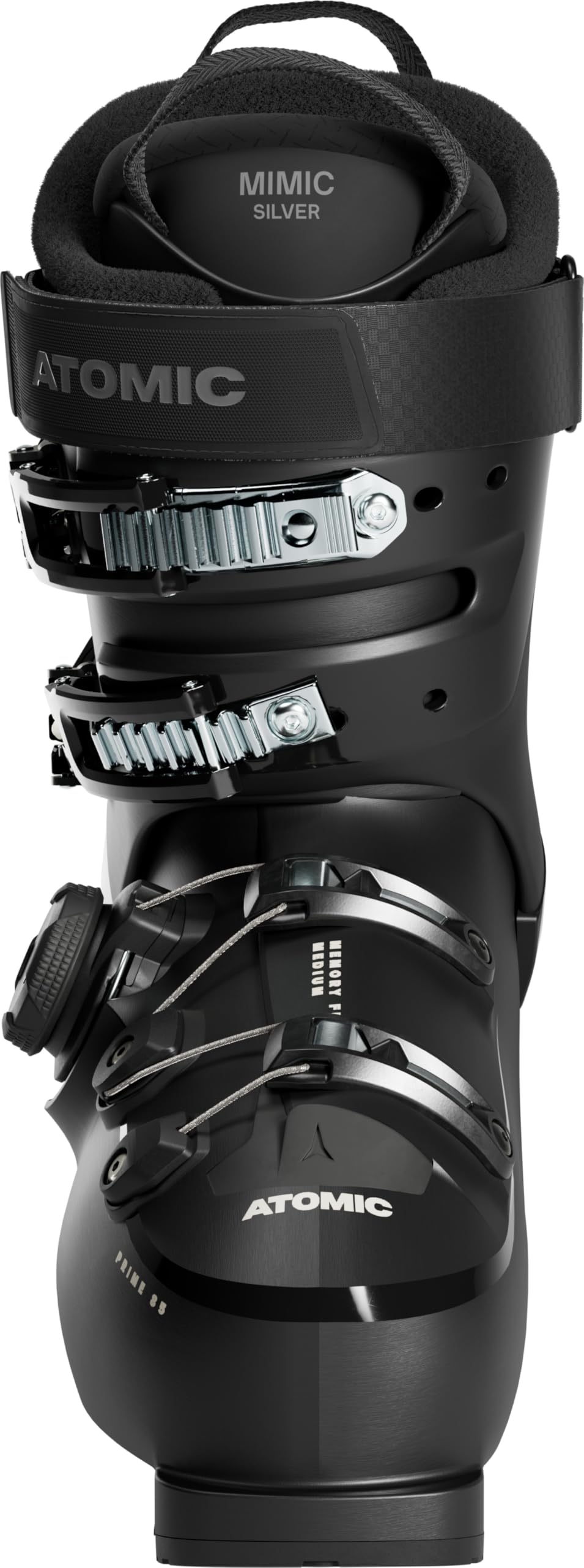 Atomic HAWX Prime 85 BOA W GW Scarponi da sci da donna – Scarponi da sci alpino in nero/pietra – Stivali con caviglia 3D e tallone per una vestibilità precisa – Stivali da sci di media larghezza per