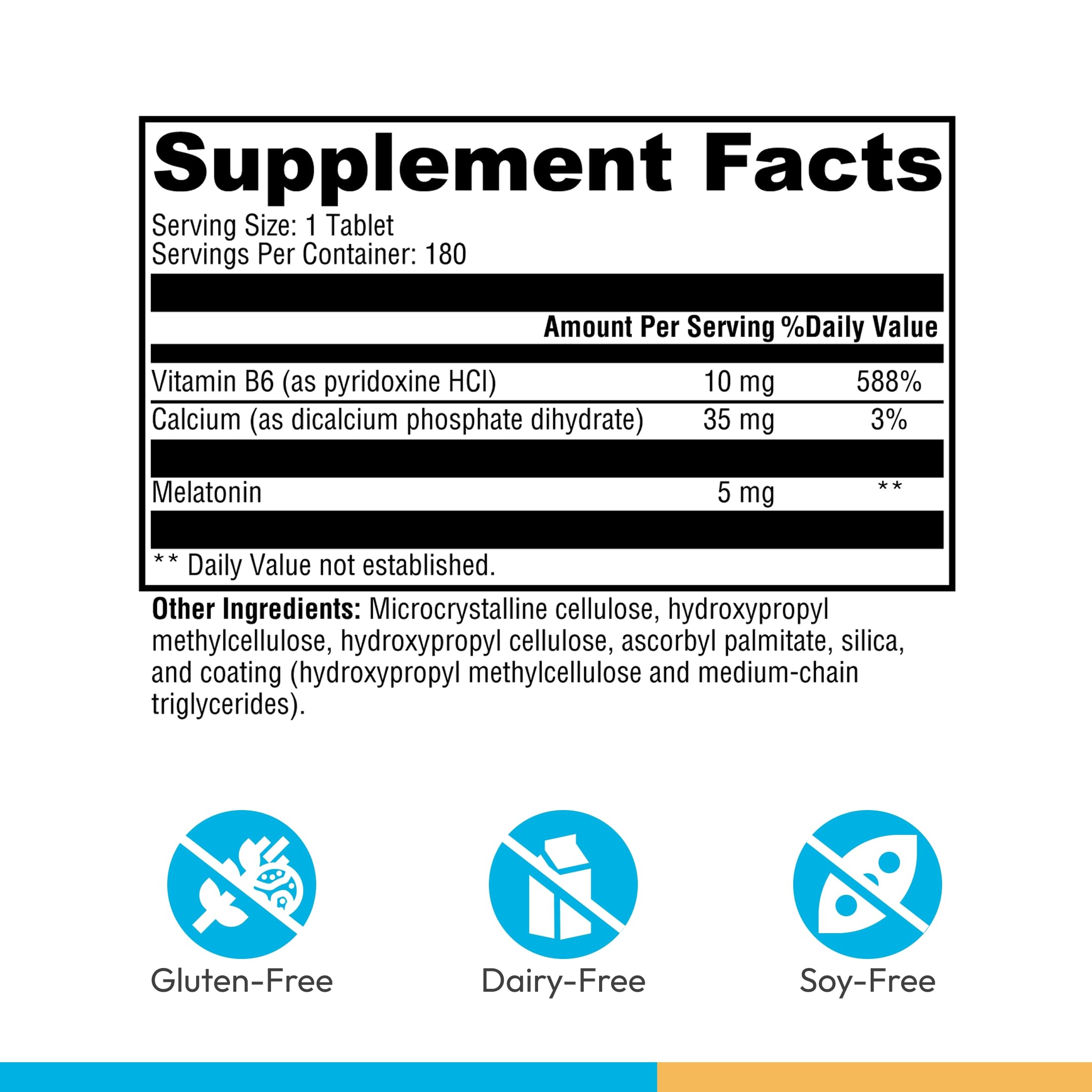 XYMOGEN Melatonin CR, 180 Tablets — Amazon image 2