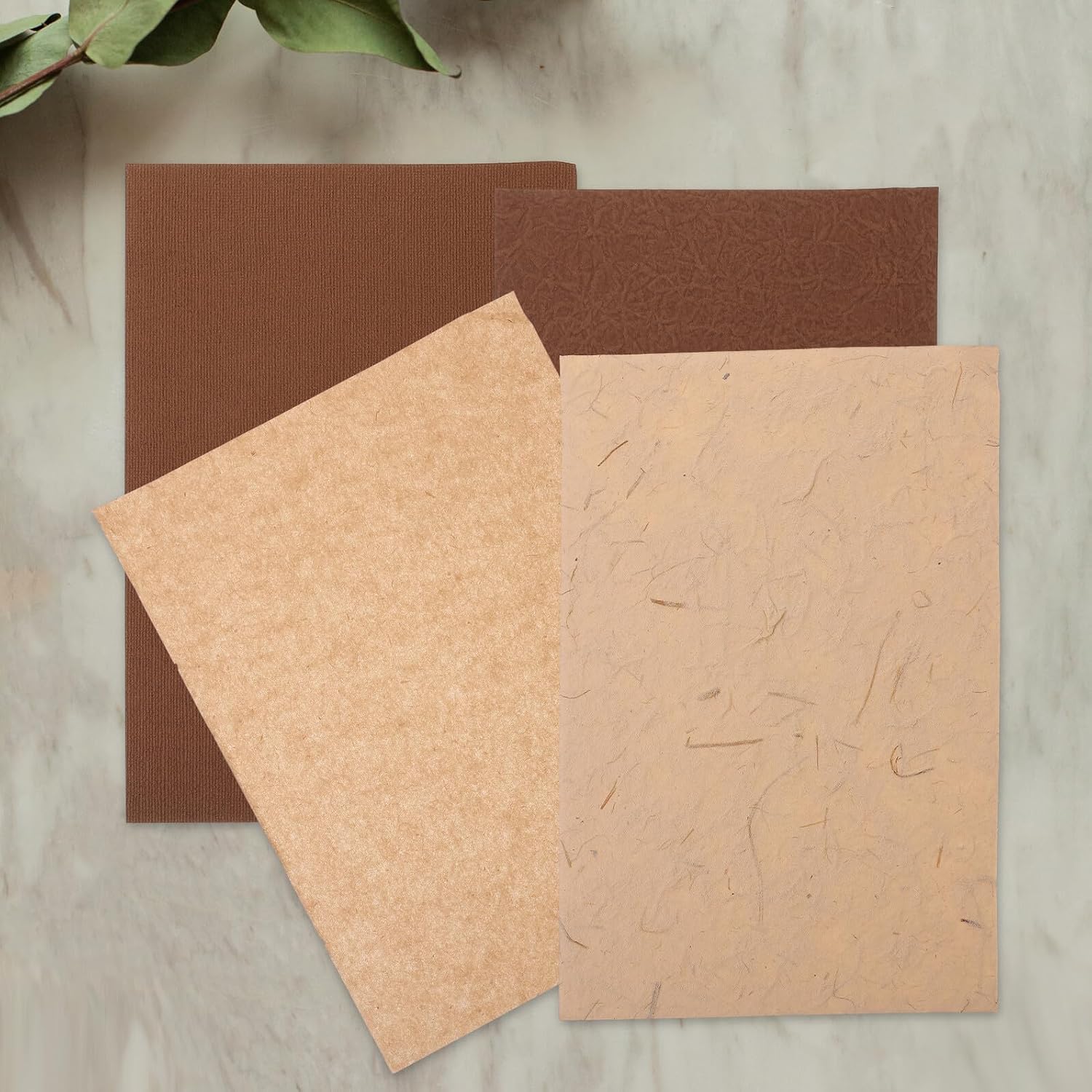 30 Sheets Scrapbook Paper A5 Textured DIY Craft Paper for Handmade Scrapbooking and Junk Journals