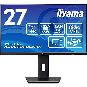 iiyama 27インチモニター ディスプレイ XB2783HSU-B1 Amazon.co.jp: iiyama モニター ディスプレイ XUB2797QSN-B1 27