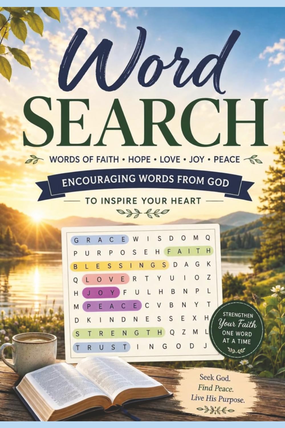 Word Search For Christians: Learn the Bible while having Fun