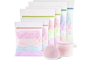 8Pcs Mesh Laundry Bag for Washing Machine - Protect Bras, Delicates, Lingeire, Underwear, Socks