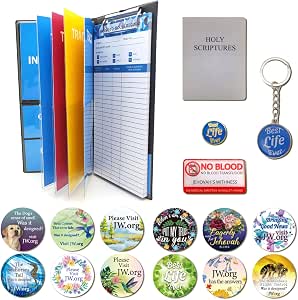 Amazon.com : JW Ministry Essentials Gift Pack: JW Tract Holder ...