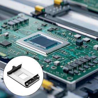 AM4 CPU Backplane & Heatsink Mounting Bracket with Screws Set Cooling Fan Heatsink Retention Plate for AMD Motherboards