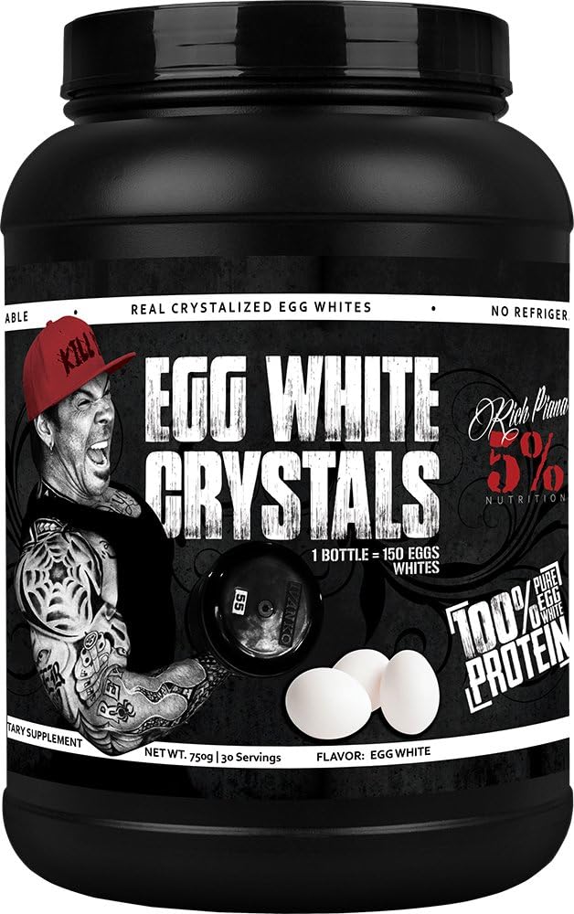 Rich Piana 5% Nutrition Egg White Crystals