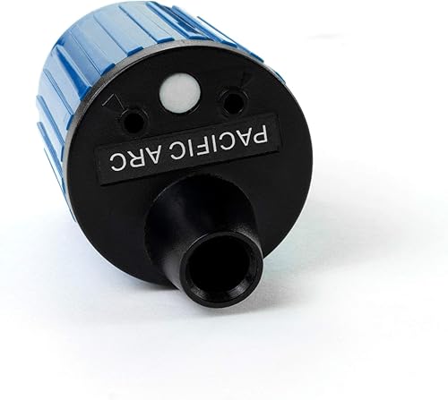 Miniatura 2 de Pacific Arc Puntero de plomo giratorio de mano con ajustes afilados y romos y limpiador de plomo, azul