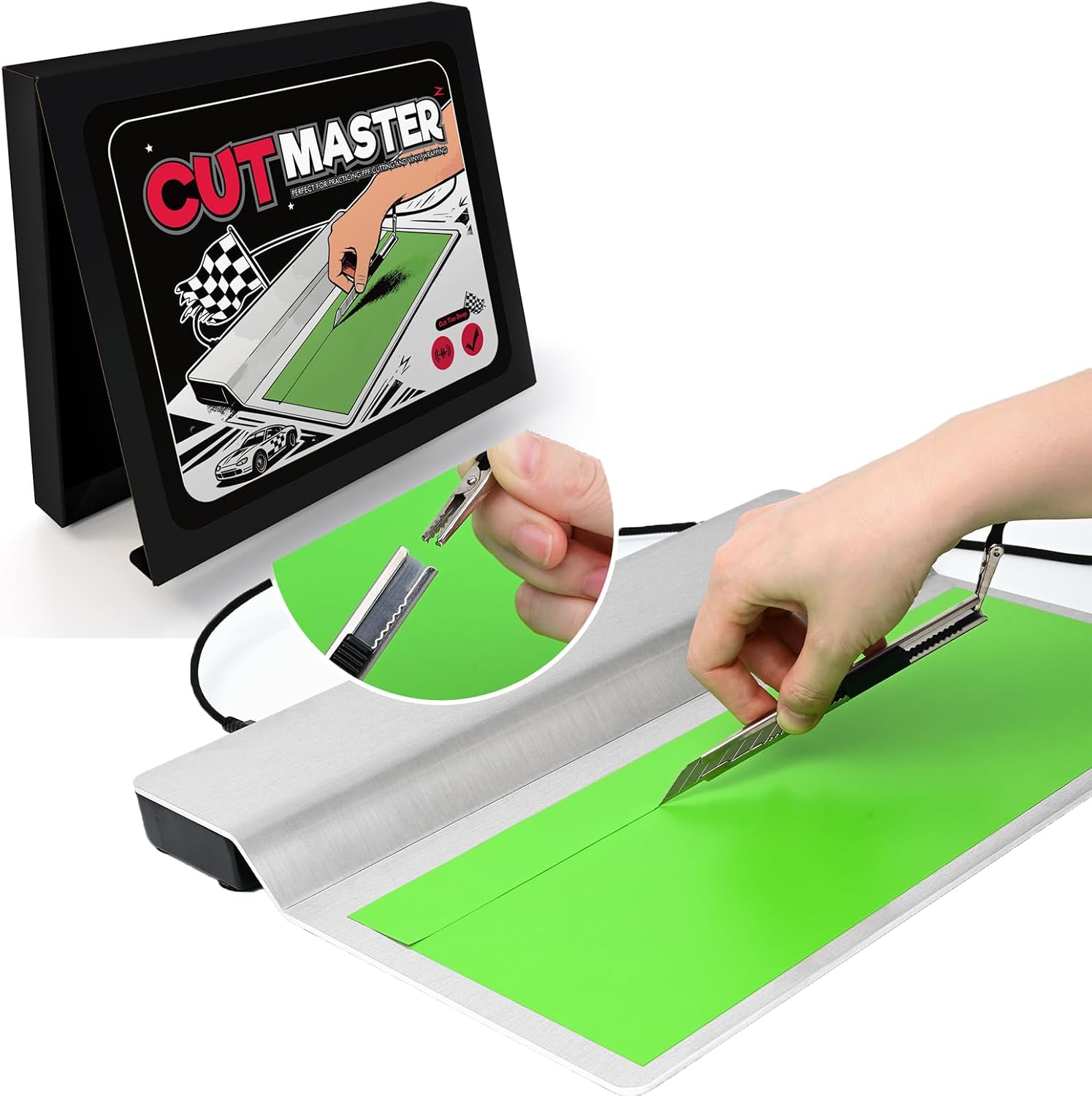 NEWISHTOOL Vinyl Wrap Tool Film Cut Master Precision Cutting Test Board