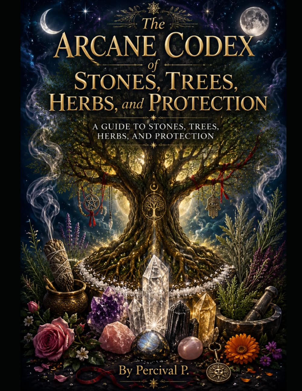 The Arcane Codex of Stones, Trees, Herbs, and Protection: A Guide to Stones, Trees, Herbs, and Protection (The Sacred Awakening Series.)