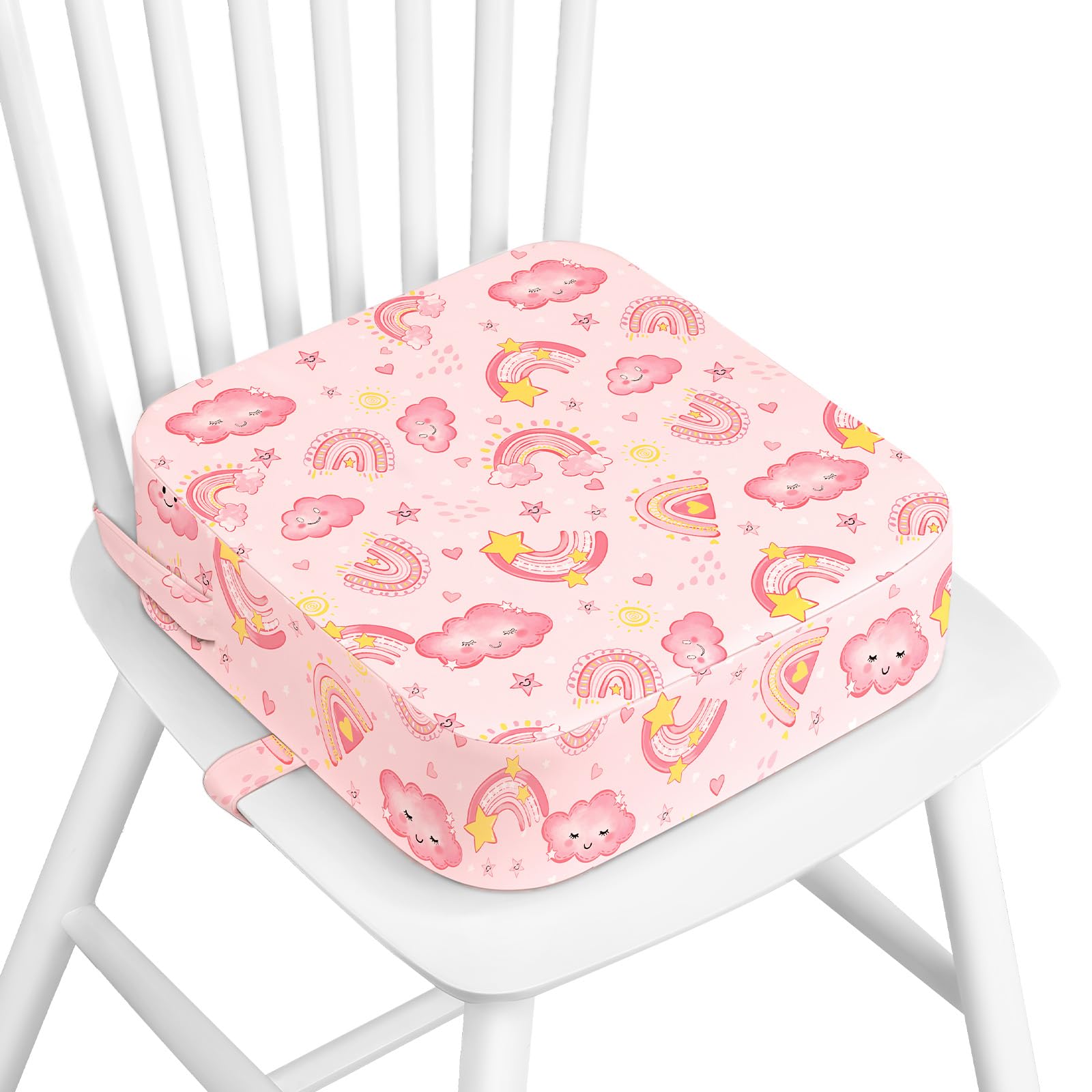 Wooshwa Kids Booster Seat for Dining Table, 4" Kids Booster Seat for Chair