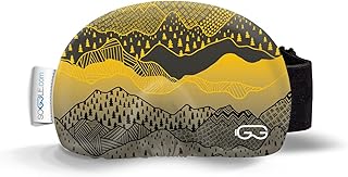 Soggle More Colours - Gafas de esquí (microfibra, talla única)