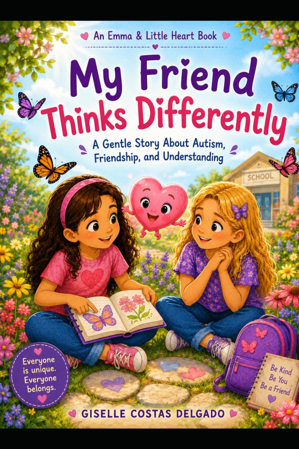 My Friend Thinks Differently: A Gentle Story About Autism, Friendship, and Understanding (Emma & Little Heart Adventures)