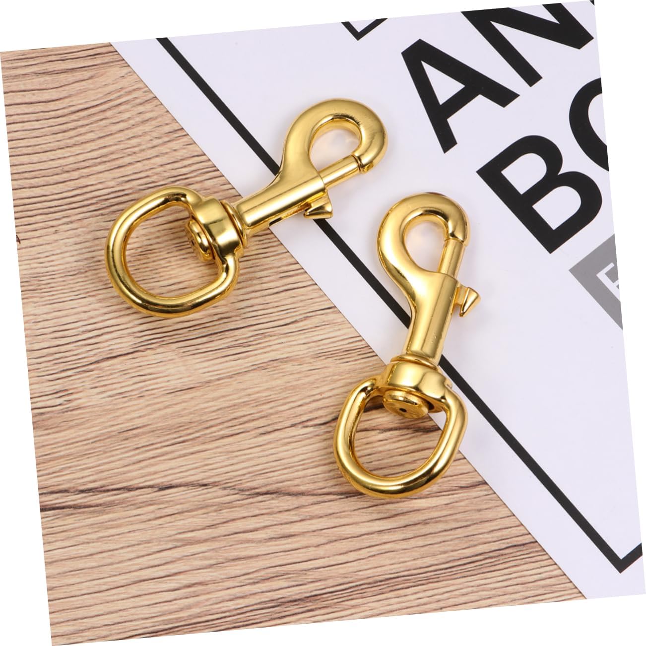 3sets Alloy Buckle Swivel Hooks Pet Collar Spring Hooks Dog Chain Collar Clip Traction Rope Pet Supplies Accessory 2pcs*3
