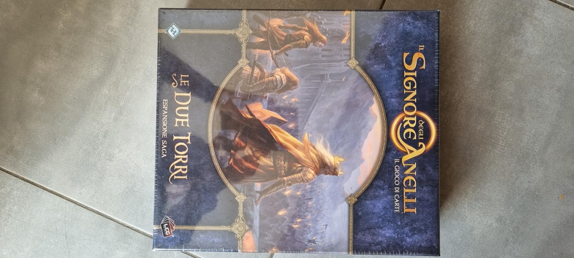Asmodee - Władca Pierścieni: Dwie Wieże - Saga Rozszerzenie - Gra Planszowa, 1-4 Gracze, 14+ Lata, Wydanie w Polski