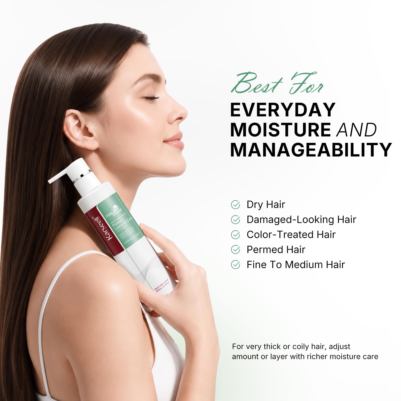 Karseell Hair Repair Cream Leave-In Conditioner Treatment