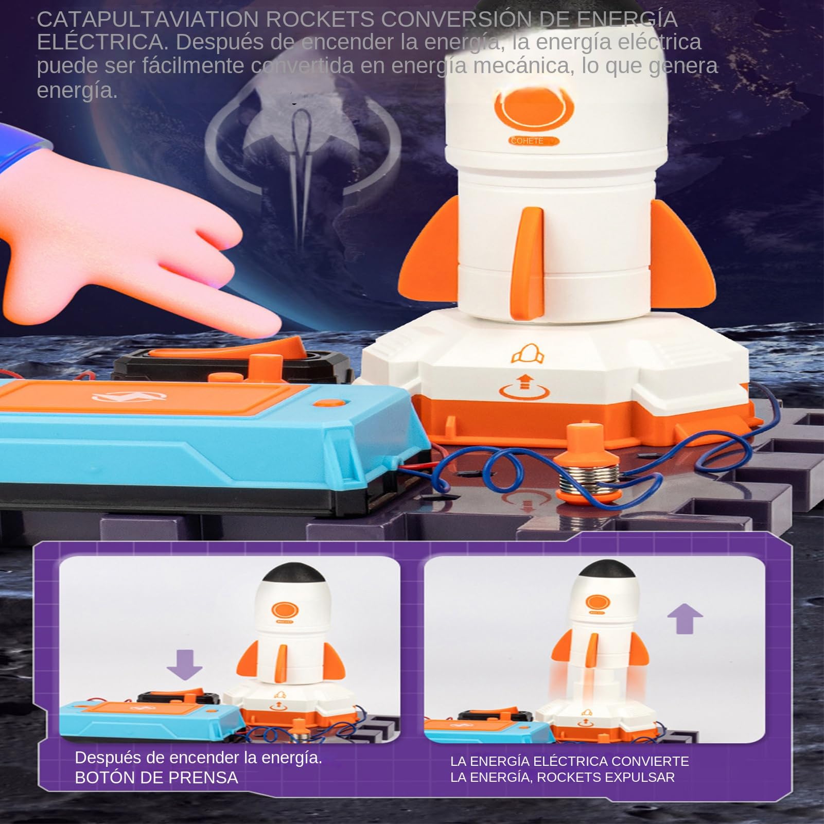 Kit De Circuitos para Experimentos Juego Educativo De Ciencias Y Modelos