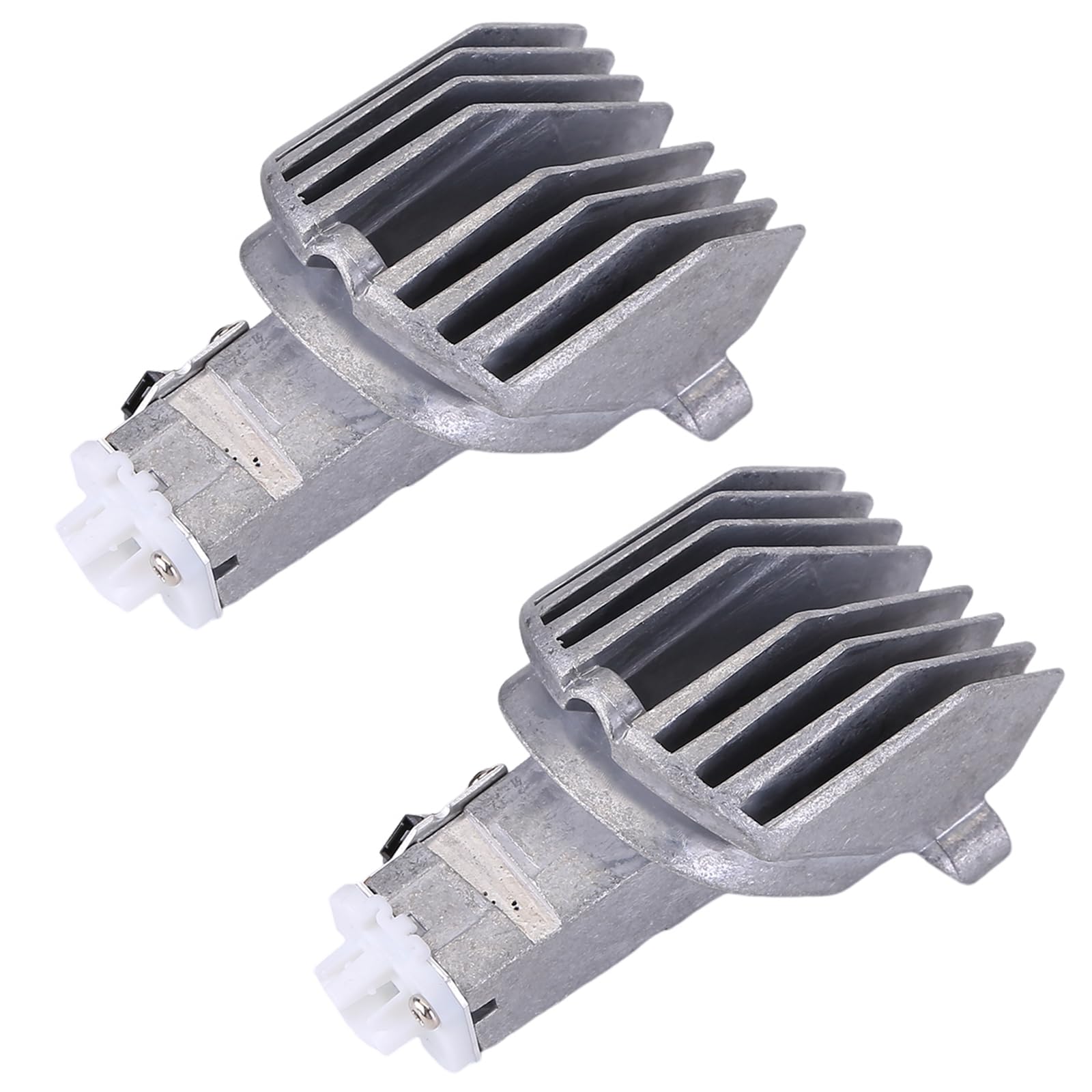 Bobuluo 2Pcs LED Angel Eye Light Module Diode Bulb Lamp Compatible for BMW F10 F11 F18 5 Series, Xenon Ballast Bulb LED Module Diode Kit Replaces 63117343876 7343876
